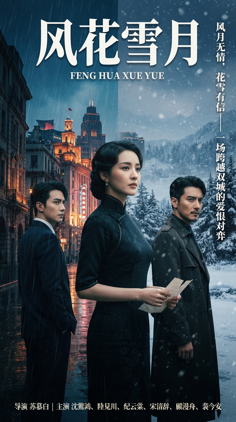 《风花雪月》主视觉海报
